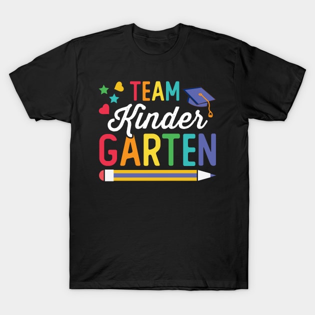 Team Kindergarten Preschool Student Squad T-Shirt by ArtedPool